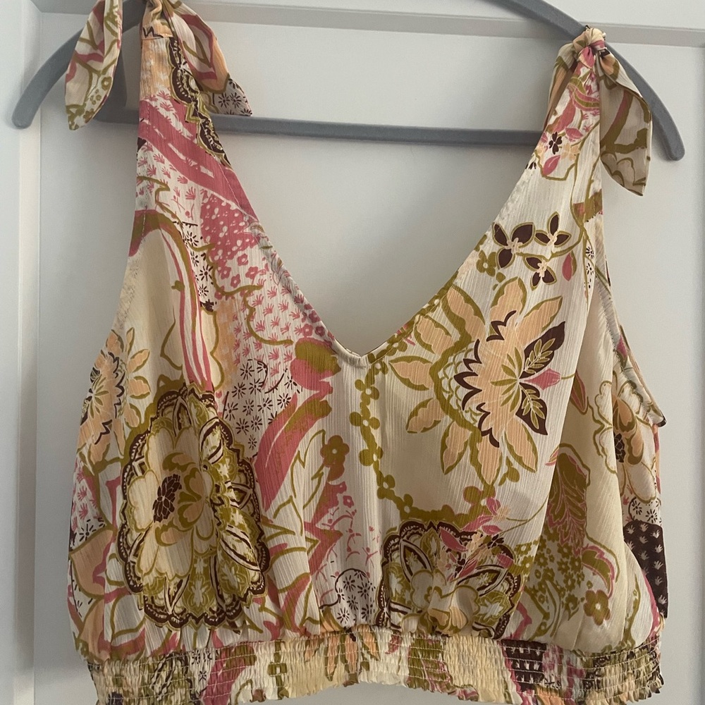 Floral Print Women's Top